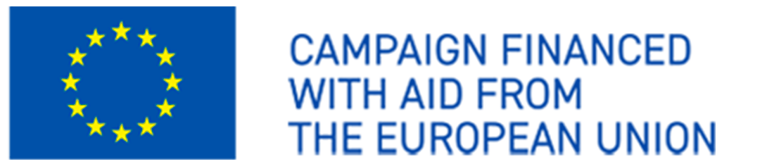 Campaign financed with aid from the European Union