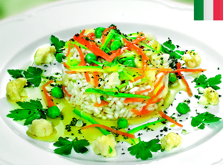 RICE SALAD AND CRISPY VEGETABLES