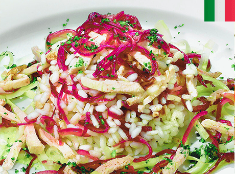 Rice Salad with Chicken and Celery